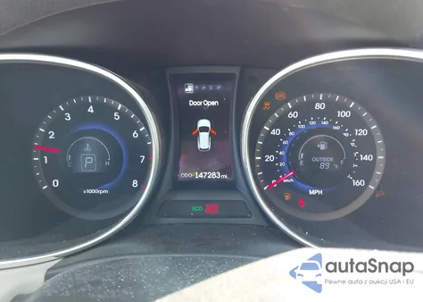 2013 Hyundai Santa Fe Sport z USA, uszkodzony, nr VIN 5XYZU3LB1DG081598